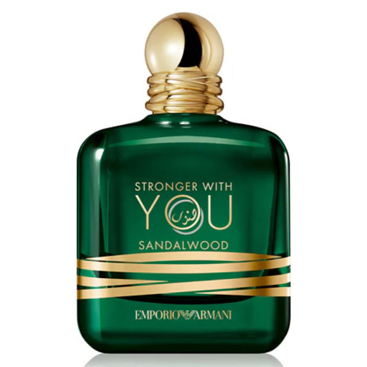 ادو پرفیوم مردانه اماراتی GIORGIO ARMANI Stronger With You Sandalwood حجم 100 میلی لیتر