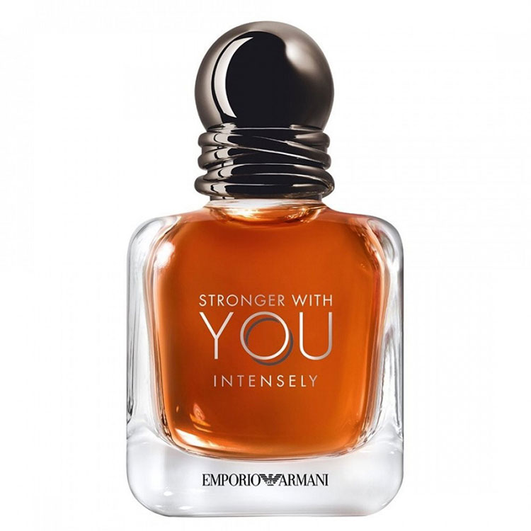 ادو پرفیوم مردانه اماراتی GIORGIO ARMANI Stronger With You Intensely حجم 100 میلی لیتر